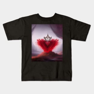 heart with a crown Kids T-Shirt